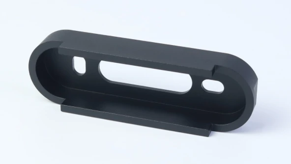 CNC aluminium onderdelen zwart hard anodiseren