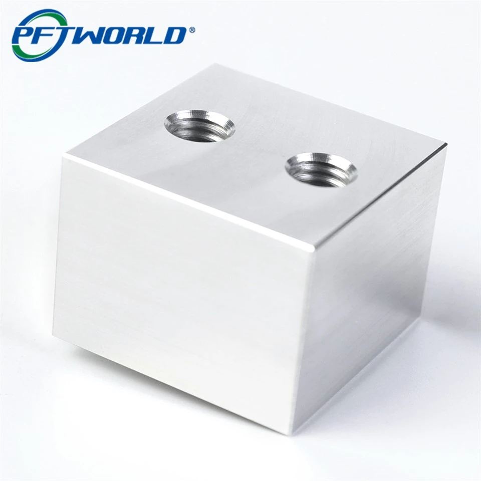 OEM aanpasbare precisie 6061-T6 aluminium CNC-freesonderdelen, harde geanodiseerde 0,005 mm tolerantie voor automotive/ruimtevaart